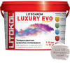 Изображение Литокол Litochrom LUXURY EVO LLE.120 затирочная смесь Жемчужно-серый 2кг
