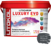 Изображение Литокол Litochrom LUXURY EVO LLE.140 затирочная смесь Мокрый асфальт 2кг