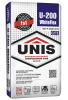 Изображение Юнис U-200 WHITEFLEX плиточный клей высокопластичный, 25 кг