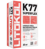 Изображение Клей для плитки Litokol SuperFlex K77 суперэластичный 25 кг