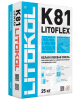 Изображение Клей для плитки Литокол LitoFlex K81 клей Белый 25кг