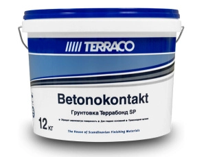 Изображение Грунт адгезионный TERRACO Террабонд SP, 12 кг