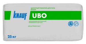 Изображение Стяжка пола КНАУФ-УБО цементная легкая, 25 кг