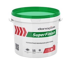 Изображение Шпаклевка готовая финишная  DANOGIPS SuperFinish 5 кг(3л)