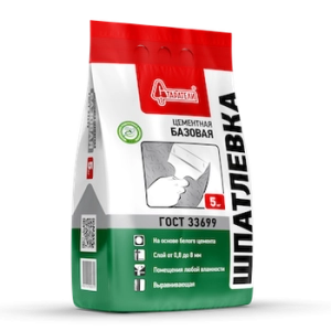 Изображение Старатели Шпатлевка Базовая цементная, 5 кг