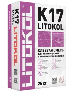 Изображение Клей для плитки Litokol K17 25 кг