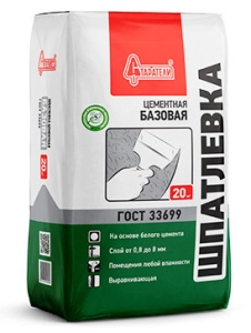 Изображение Шпатлевка Базовая цементная Старатели , 20 кг