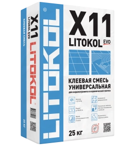 Изображение Клей для плитки Litokol X11 EVO усиленный 25 кг