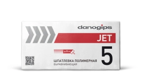 Изображение Шпатлевка полимерная выравнивающаяDANOGIPS JET 5  (25 кг)