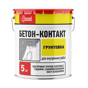 Изображение Грунтовка Бетон-контакт Старатели, 5 кг