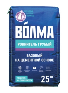 Изображение Наливной пол Волма Ровнитель грубый базовый, 25 кг