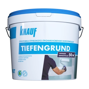 Изображение Грунтовка универсальная КНАУФ-Тифенгрунд, 5 кг