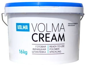 Изображение Готовая полимерная финишная шпаклевка Волма Volma Cream  16кг