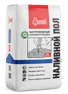 Изображение Старатели Быстротвердеющий пол (5-80 мм), 25 кг