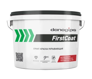 Изображение Краска-грунт DANOGIPS  First Coat  10л(15кг)