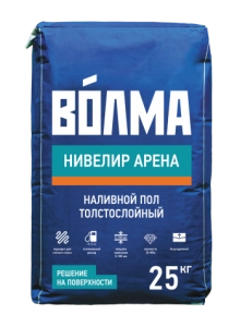 Изображение Наливной пол Волма Нивелир Арена толстослойный, 25 кг